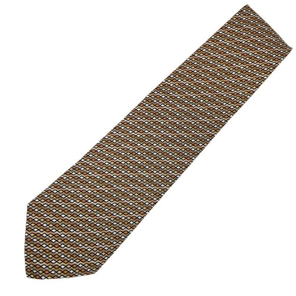 Stefano Ricci Mens Neck Tie Pure Silk Made in Italy Multicolor Diagonal Striped - Picture 2 of 7